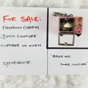 Juicy Couture - Cupcake in Oven - Enamel Charm